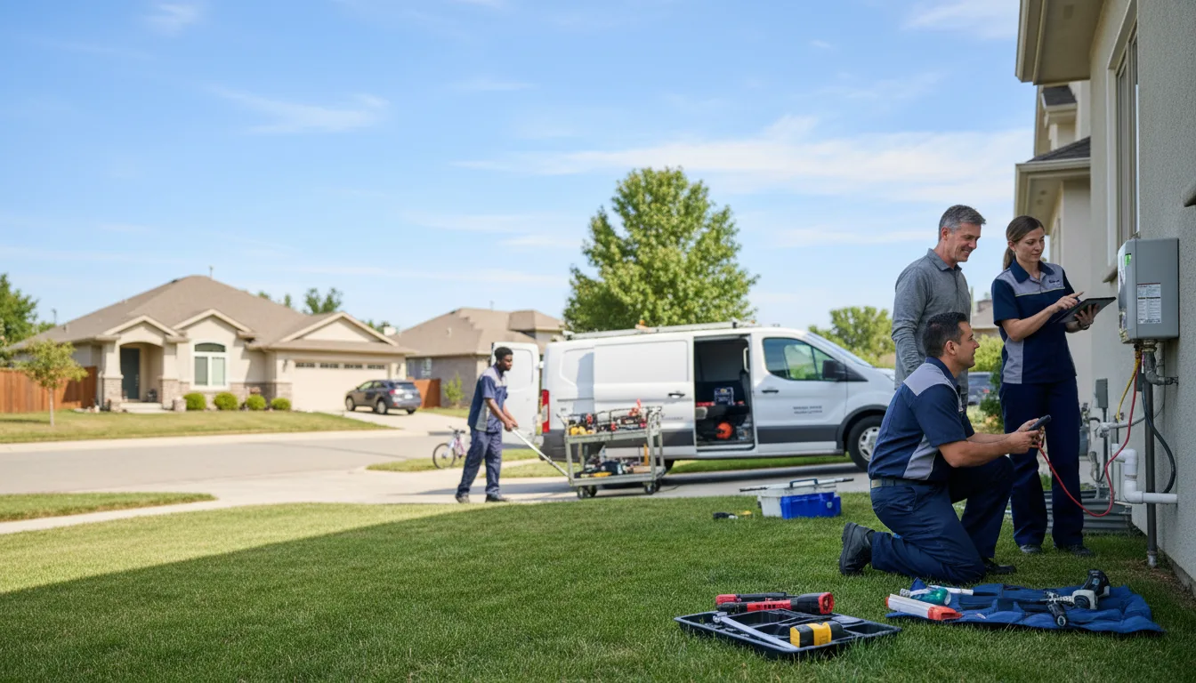 Tankless water heater service in Saint Anthony, ND
